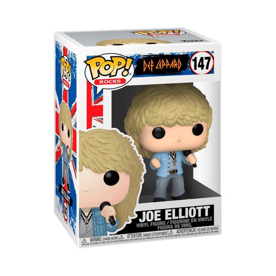 Фигурка Funko POP! Rocks Def Leppard Joe Elliott (147) 40125 / Фигурка Фанко ПОП! по мотивам британского певца Джо Эллиотт