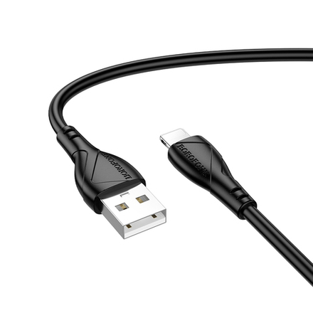 Кабель USB - Lightning BOROFONE BX121 (черный) 1м