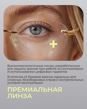 Линза Geek Pro MR-8 AS SHMC с защитой от компьютера