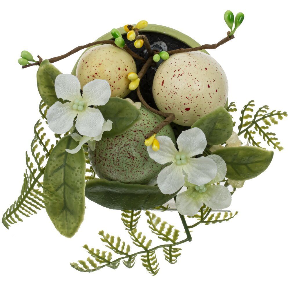 GAEM Цветочная композиция "Пасхальная", L10 W10 H13 см, 2в.