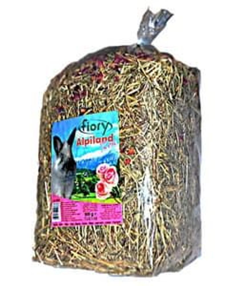 FIORY Fieno Alpiland Rose сено с розой 500 г