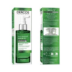 Vichy Dercos Anti-Dandruff Serum 10 Интенсивная сыворотка против перхоти для кожи головы, 90 мл