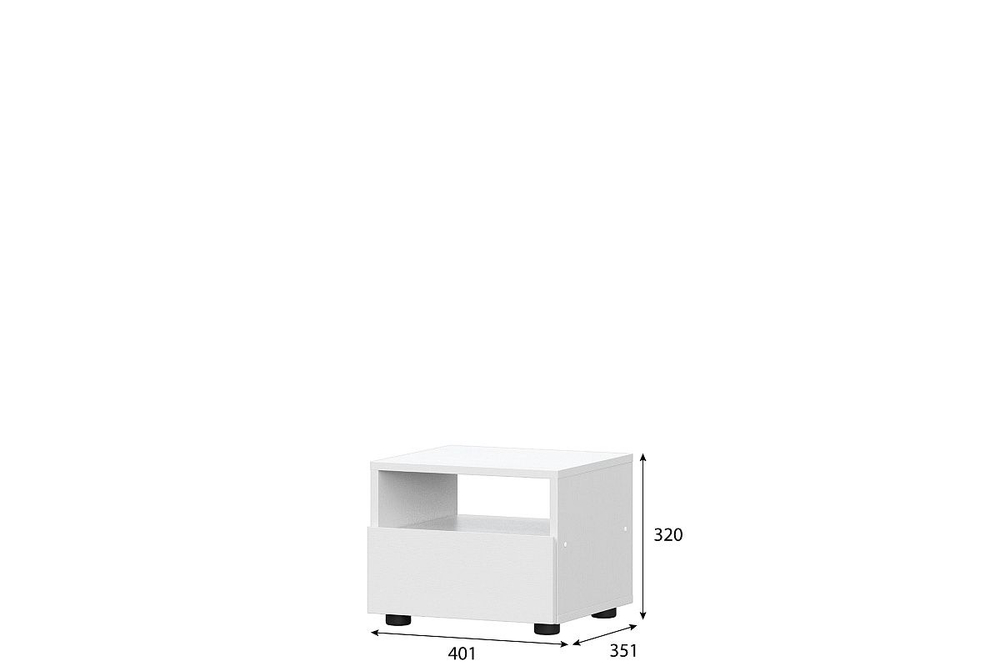 Спальный гарнитур Токио Белый текстурный