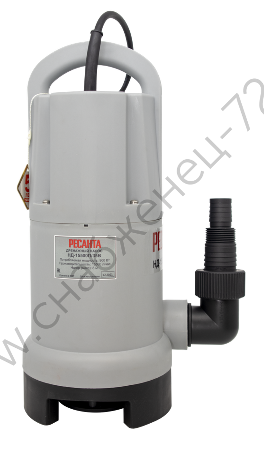 Дренажный насос Ресанта НД-15500П/35B