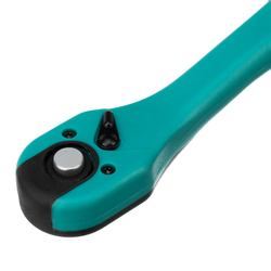 Ключ-трещотка 3/8, 72 зуба, с быстрым сбросом, CrV, двухкомпонентная рукоятка Stels