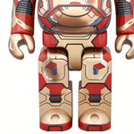 Дизайнерские игрушки BE@RBRICK IRON MAN MARK XLII42 DAMAGE 42, MARK42DMG400