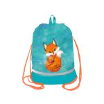 Мешок для обуви 1 отделение Berlingo "Little dreamer", 400*480мм, расширяющееся дно, светоотражающая лента, карман на молнии