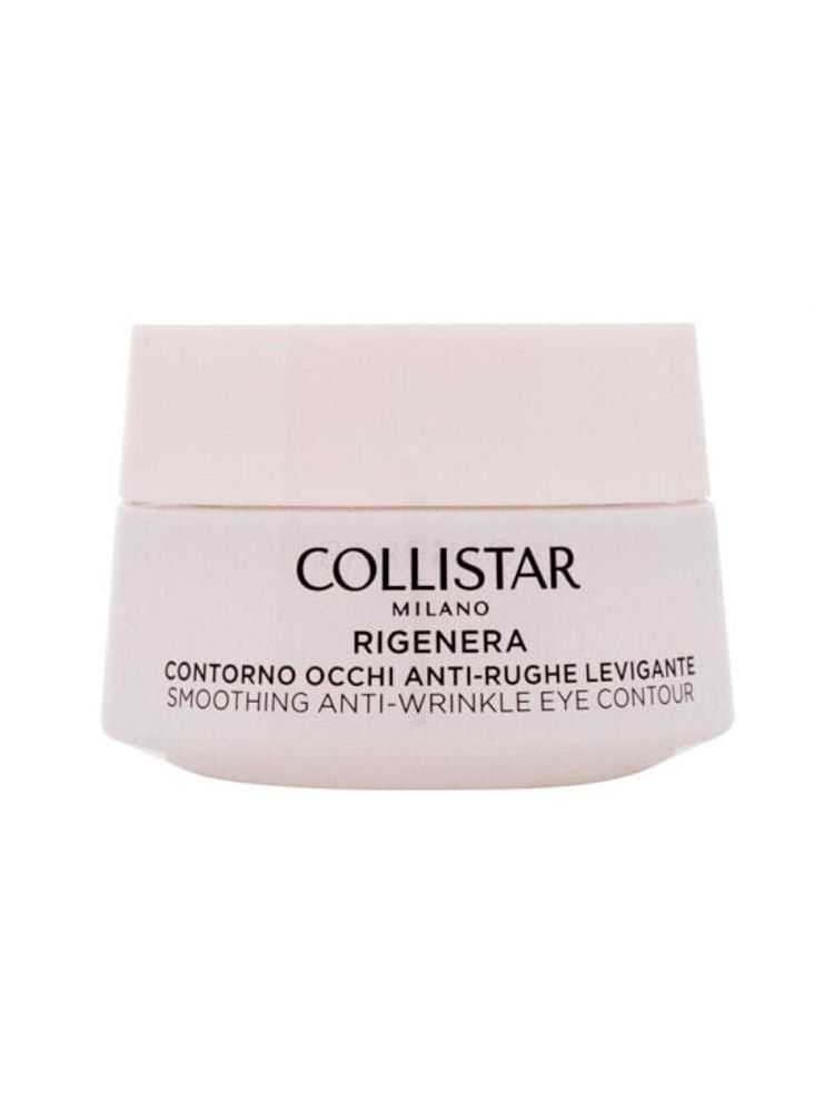 Уход за кожей вокруг глаз Collistar Rigenera Smoothing Anti-Wrinkle Eye Contour 15 ml augengel Feine Linien &amp; Falten für Frauen