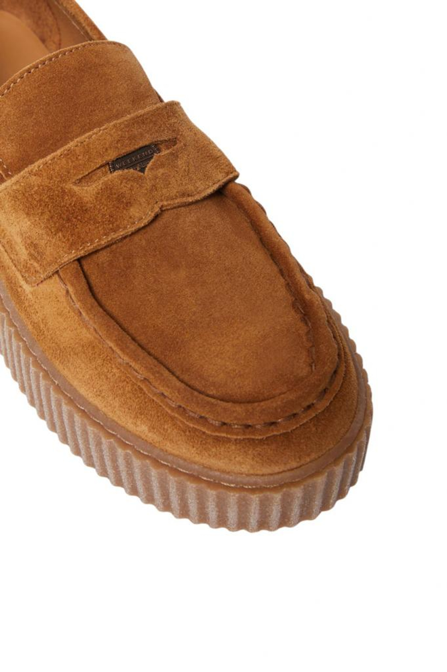 Туфли MAX MARA WEEKEND KAPOKLOAFER в коричневом цвете