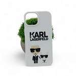 Silicone Case Karl Lagerfeld для iPhone 15 Pro