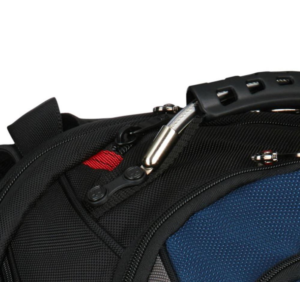 Городской рюкзак чёрно-синий 23 л WENGER Ibex 600638