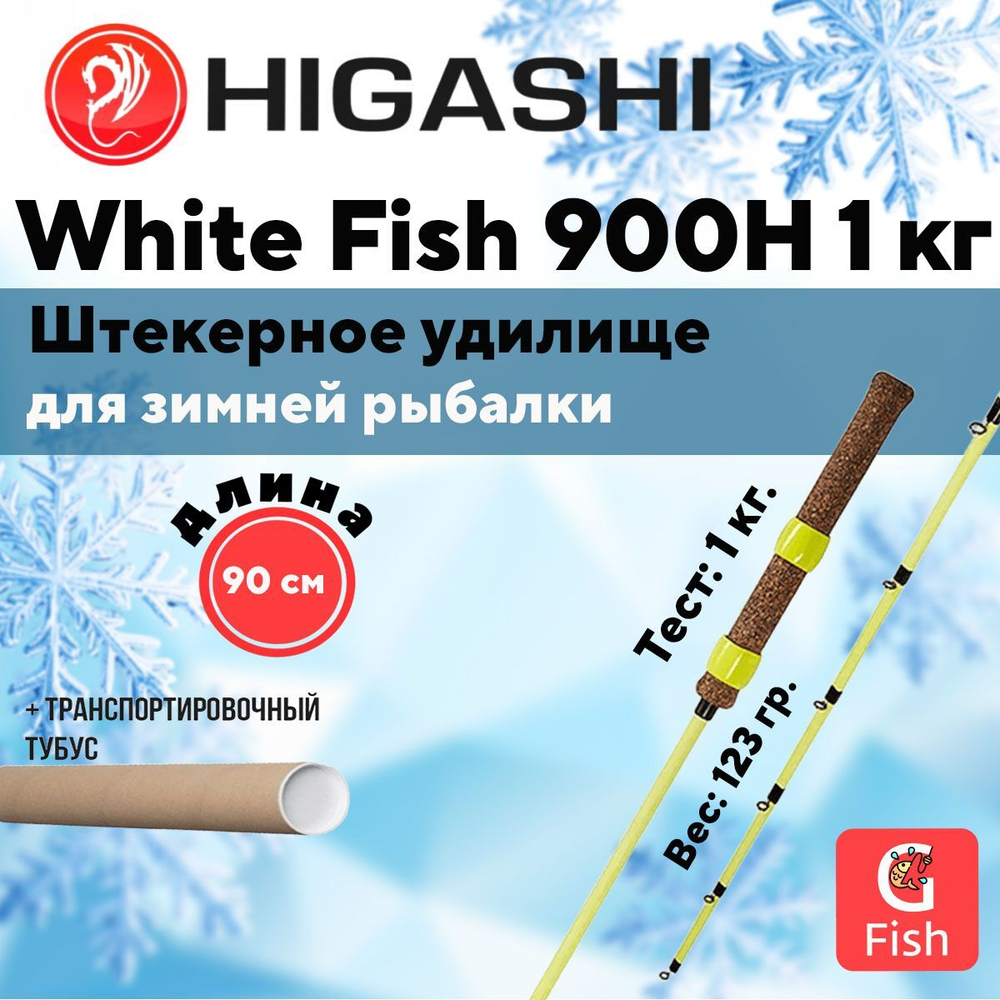 Удилище зимнее White Fish 900H 1кг