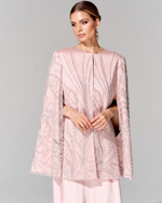 Кейп с вышивкой ручной работы