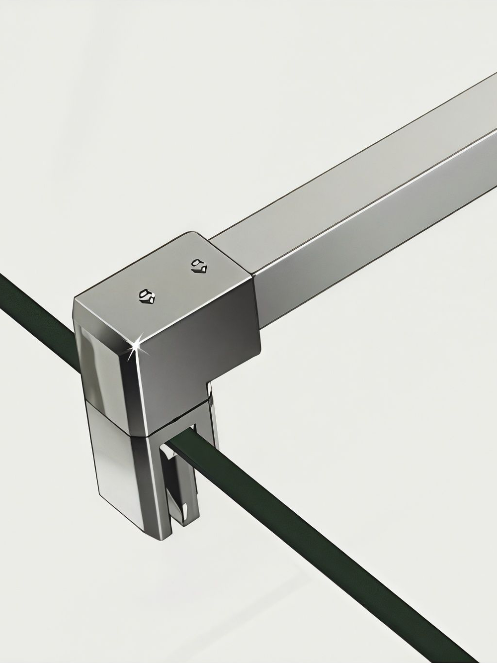 Душевое ограждение WeltWasser  WW400 70G+30G Размер (700+300)Х1850 10000002945 прямоугольная