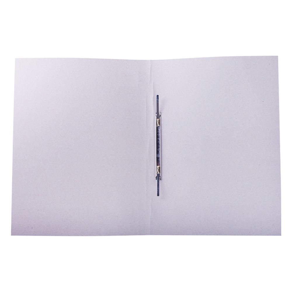 Скоросшиватель Дело, 280г/м2, картон мелованный, белый, Спейс