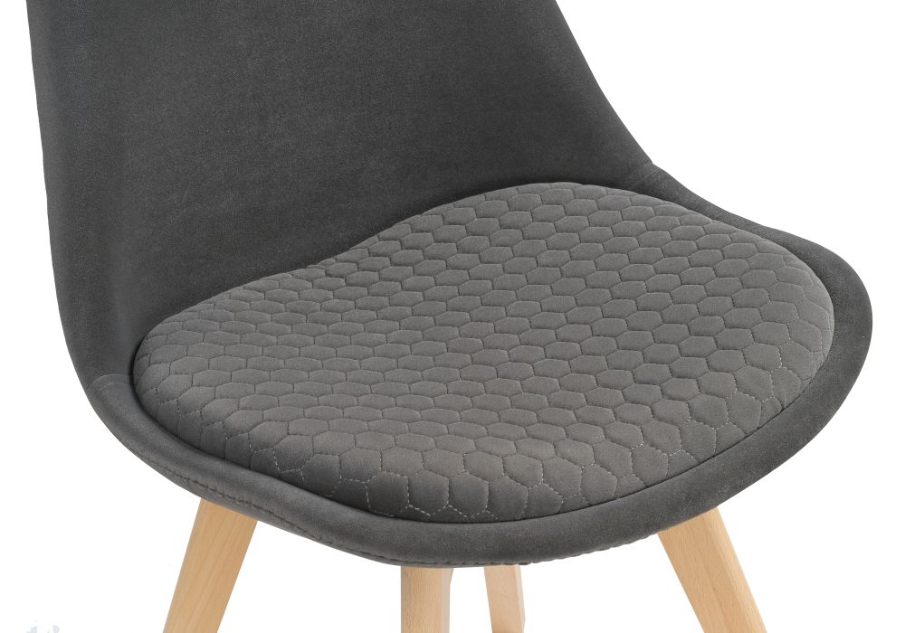 Деревянный стул Bonuss dark gray / wood