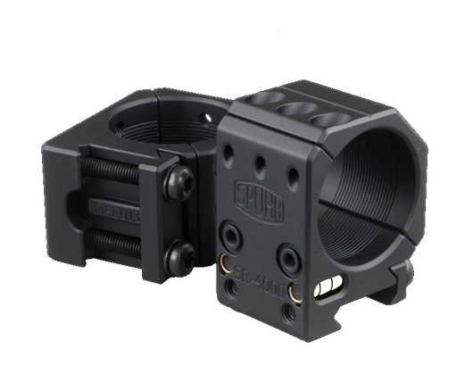 Тактические кольца SPUHR D34mm для установки на Picatinny, H25,4мм,без наклона (SR-4000)