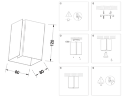Ambrella Светильник потолочный накладной со сменной лампой E27 Techno TN5113