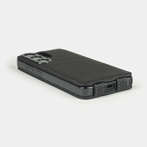 Чехол для Samsung Galaxy S26 Ultra Robert Теленок Черный мат