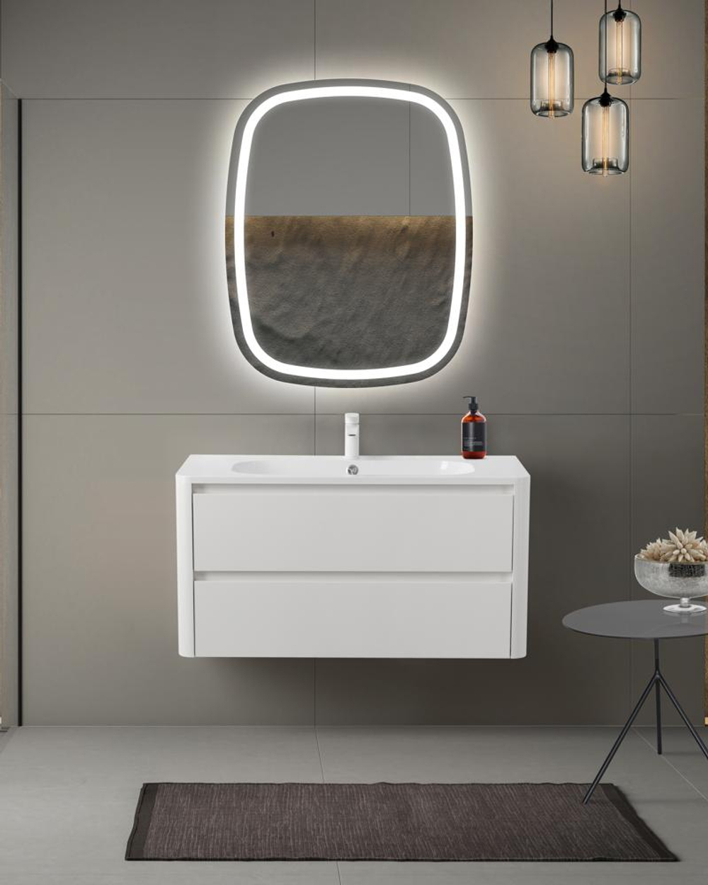 Мебель для ванной Cezares RELAX 100 Bianco Lucido RELAX-1000-2C-SO-BL