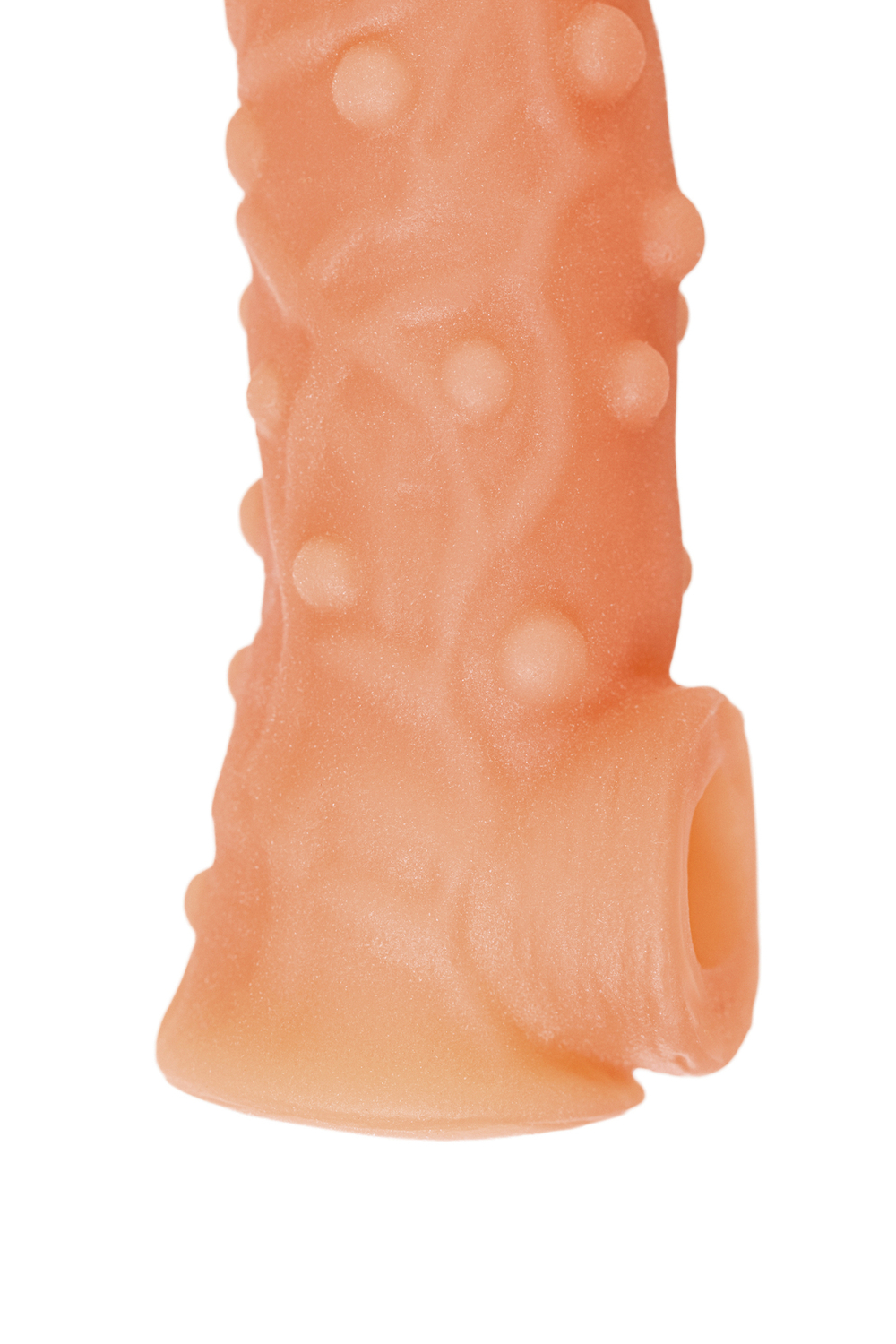 Насадка Kokos с дополнительной стимуляцией телесная 10 см