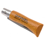 Нож Opinel №2, углеродистая сталь, бук