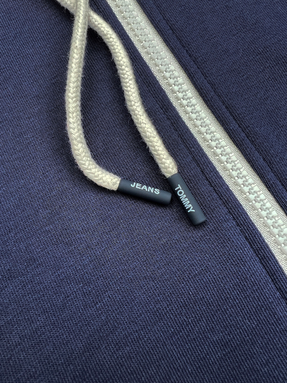 Худи на молнии Tommy Jeans Retro Logo Oversized Twilight Navy