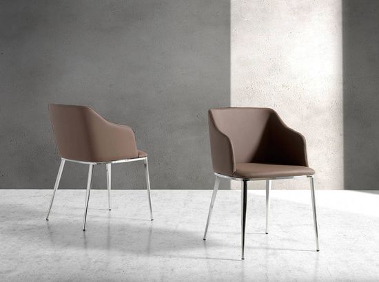 Стул F3201 /4022 экокожа цвет коричневый Испания