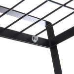 Полка металлическая универсальная «ФАНАДЕРО», цвет черный, 33*20.5*18.5см (лейбл)