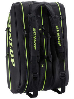 Сумка теннисная Dunlop SX Performance Thermo 12 RKT - black/yellow