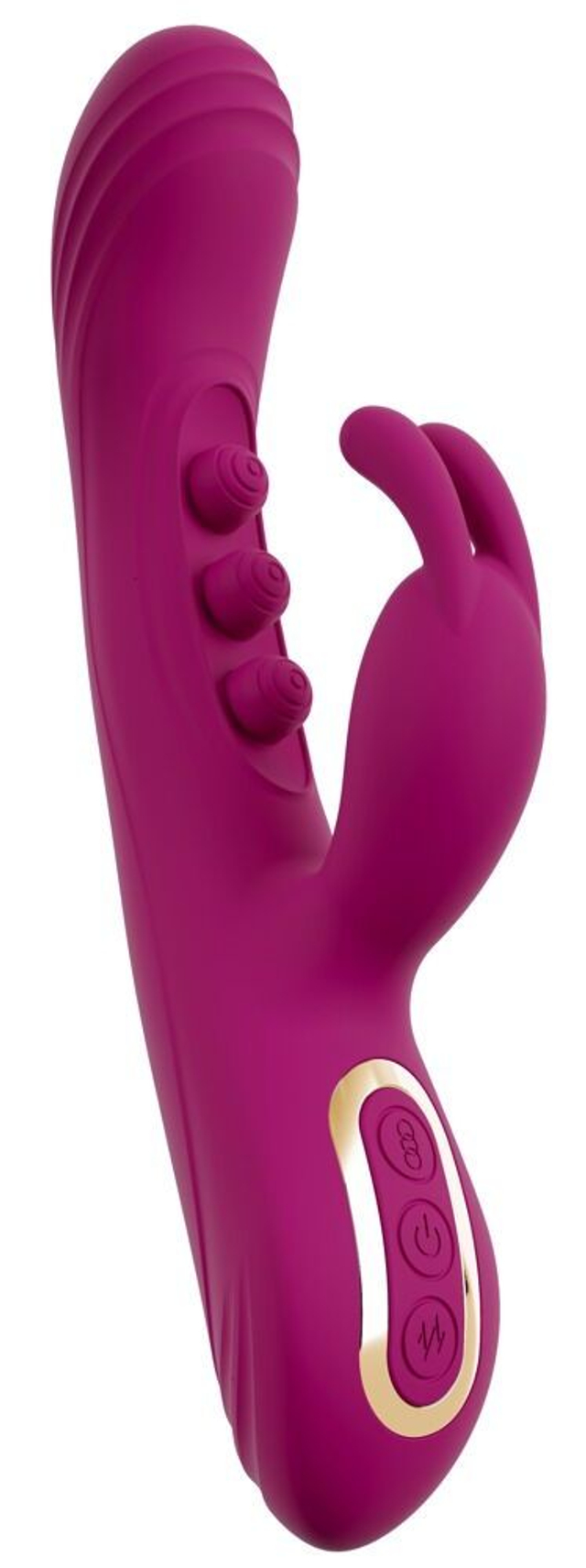 Лиловый вибратор-кролик 2 Function Vibrator Squirting