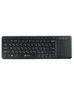 Клавиатура Oklick 830ST черный USB [1011937] (Клавиатура беспроводная slim Multimedia Touch)