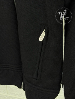 Кофта на молнии Philipp Plein из теплой шерсти