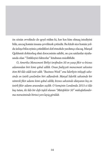 Uğurlu insanların 100 vərdişi