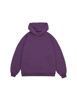 Худи оверсайз без начеса (базиликовый)