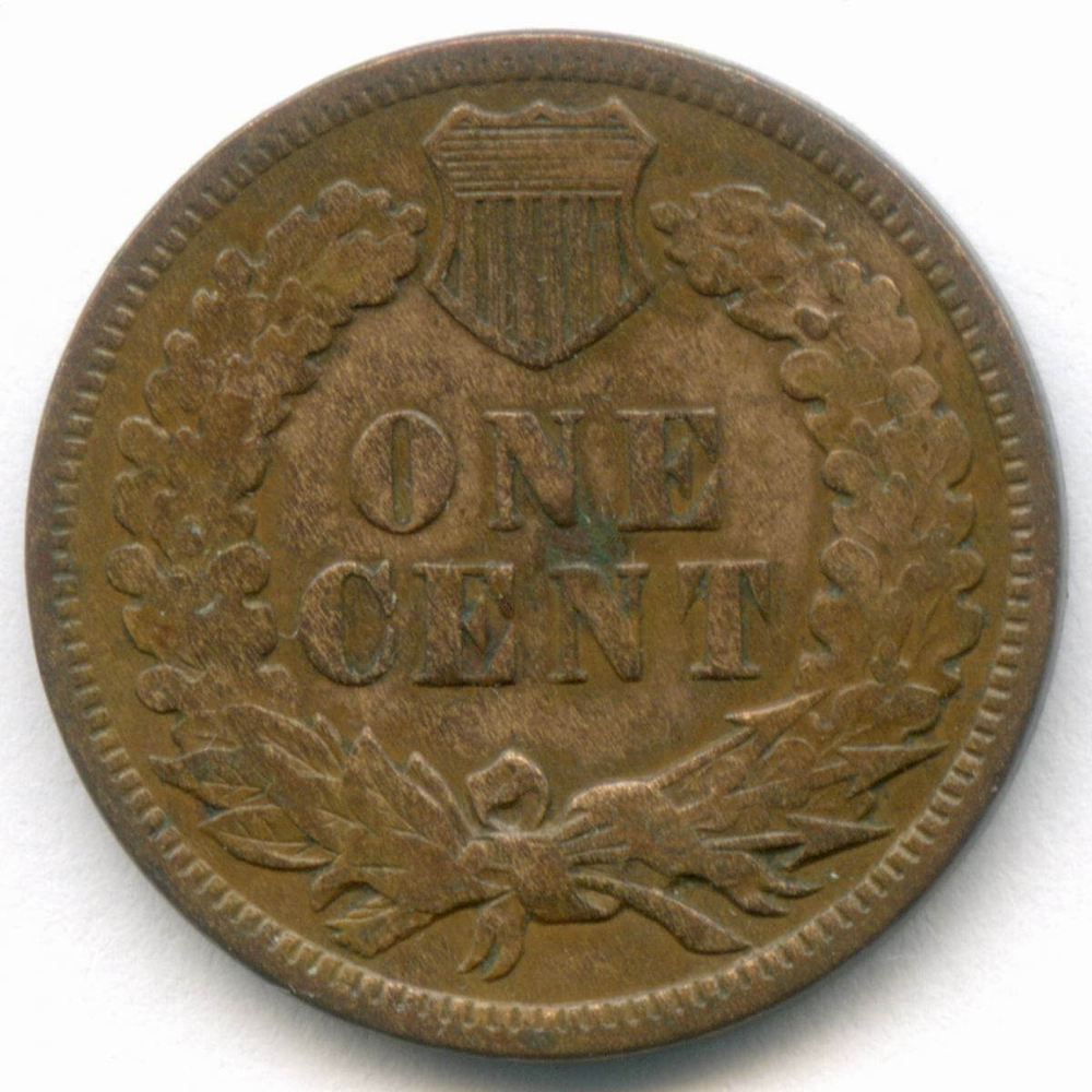 1 цент 1906 год. США. Голова индейца. Бронза VF+