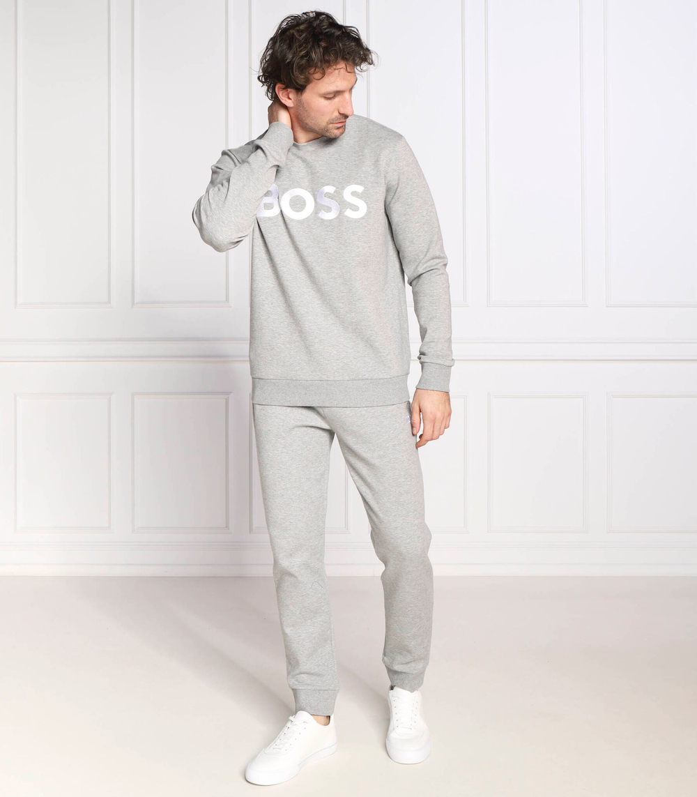 Худи salbo 1 BOSS GREEN - серый(50482898)