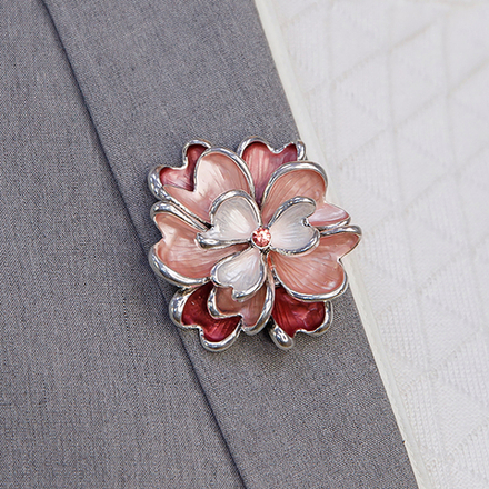 Брошь Shadore Цветок XZ1153.7 R/S