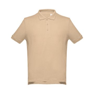 THC ADAM. Мужское хлопковое поло с короткими рукавами