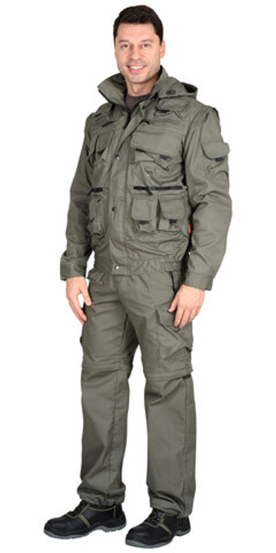 Костюм "Тигр" куртка, брюки (тк. Rodos ) оливковый - ПОД ЗАКАЗ