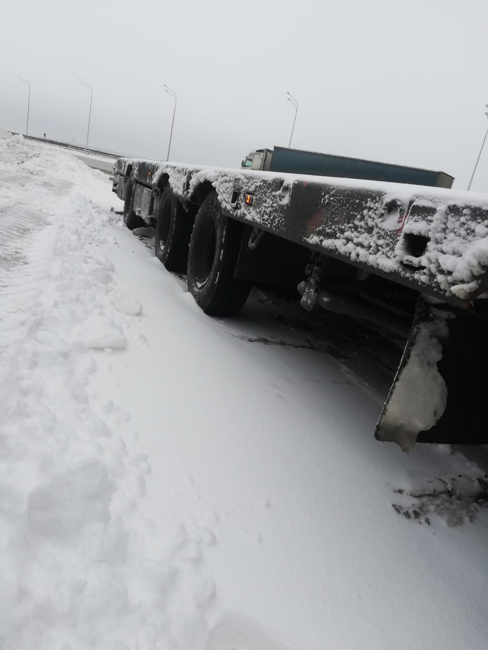 Тверьстроймаш 9939* Полуприцеп тяжеловоз 4 оси 993941-0022 (Раздвижной)