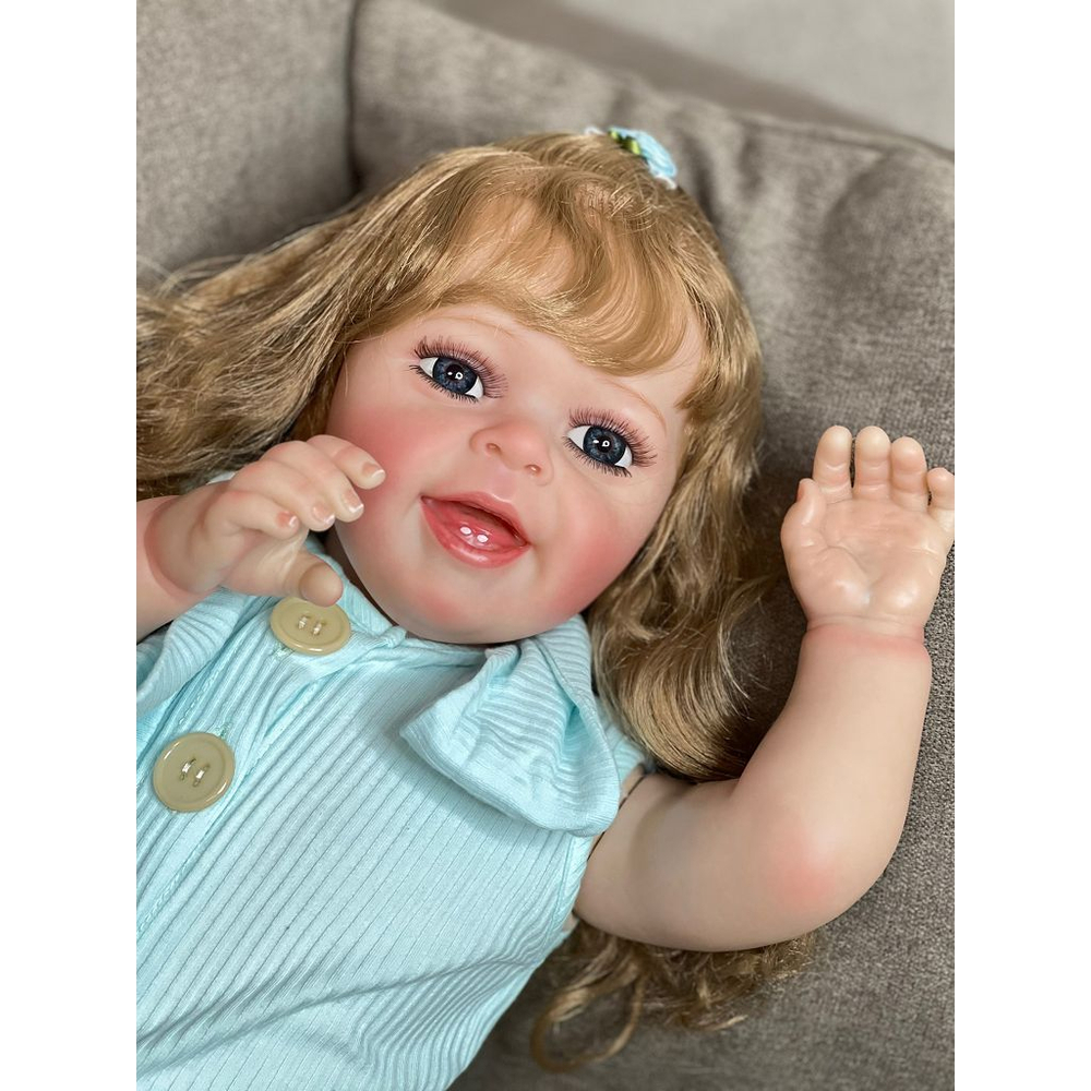 Кукла Реборн мягконабивная 60см в пакете (FA-282)