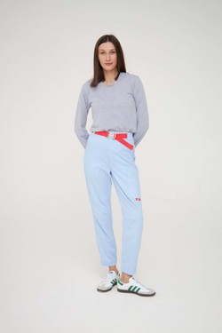 Джоггеры медицинские унисекс Кайтеки, скайблю OLD