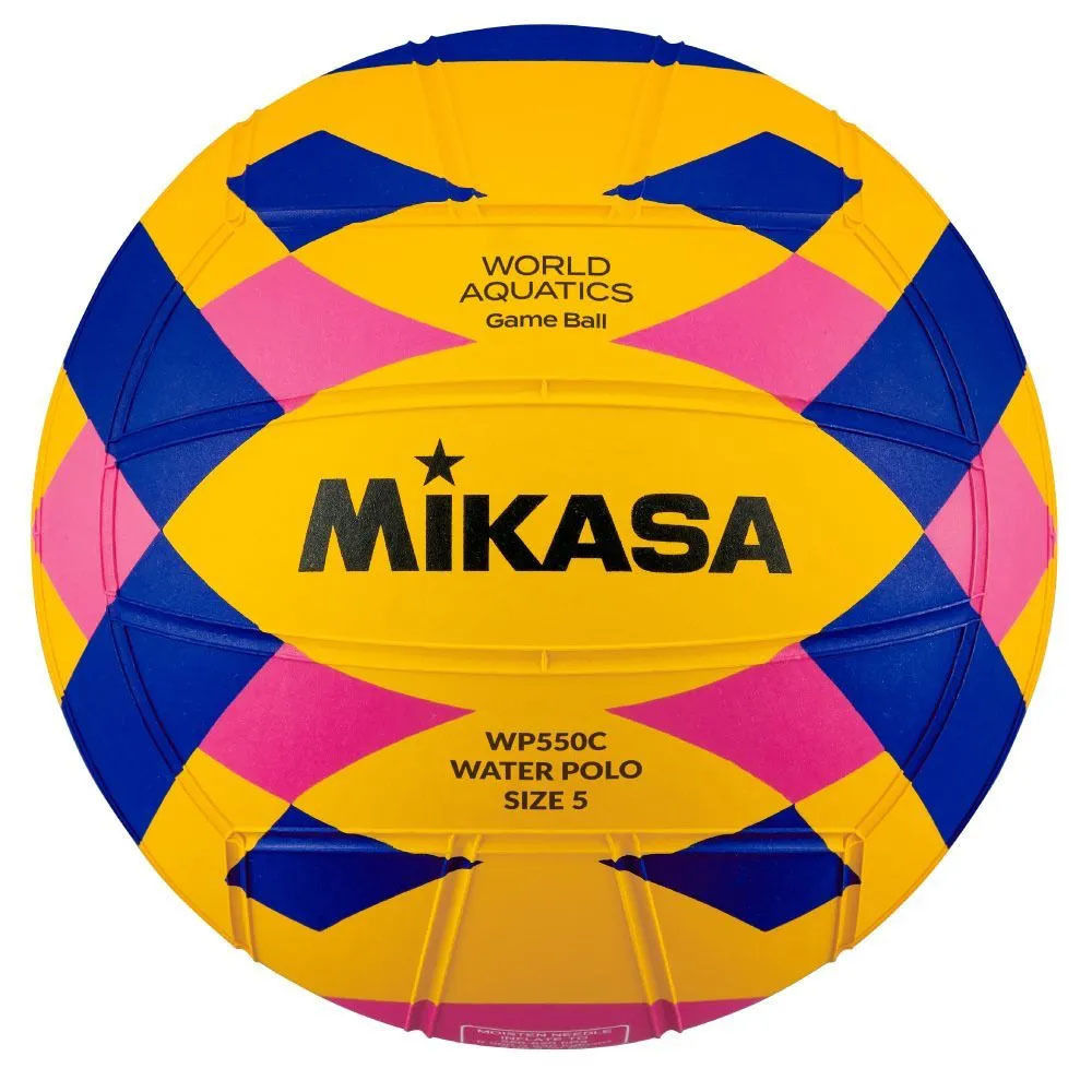 Мяч для водного поло MIKASA WP550C, размер 5, World Aquatics Approved