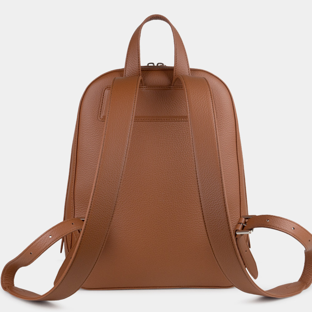 Рюкзак Debussy petit из кожи теленка, цвета карамель