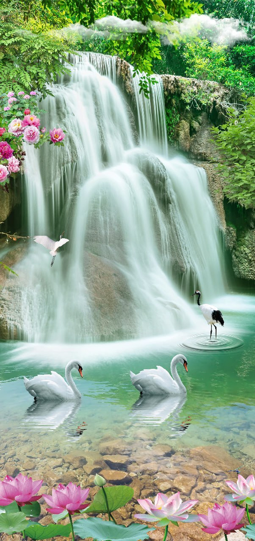 Природа №34 Фотообои и Фрески ручной работы