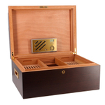 Хьюмидор Adorini Vittoria Walnut Deluxe на 500 сигар, коричневый матовый