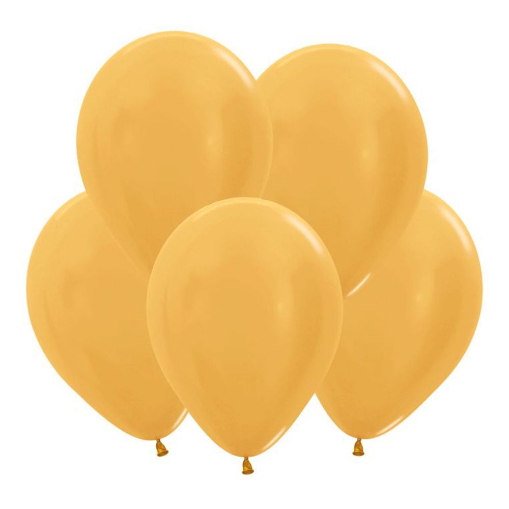 S 12&quot; Металл Золото / Gold R / 50 шт.