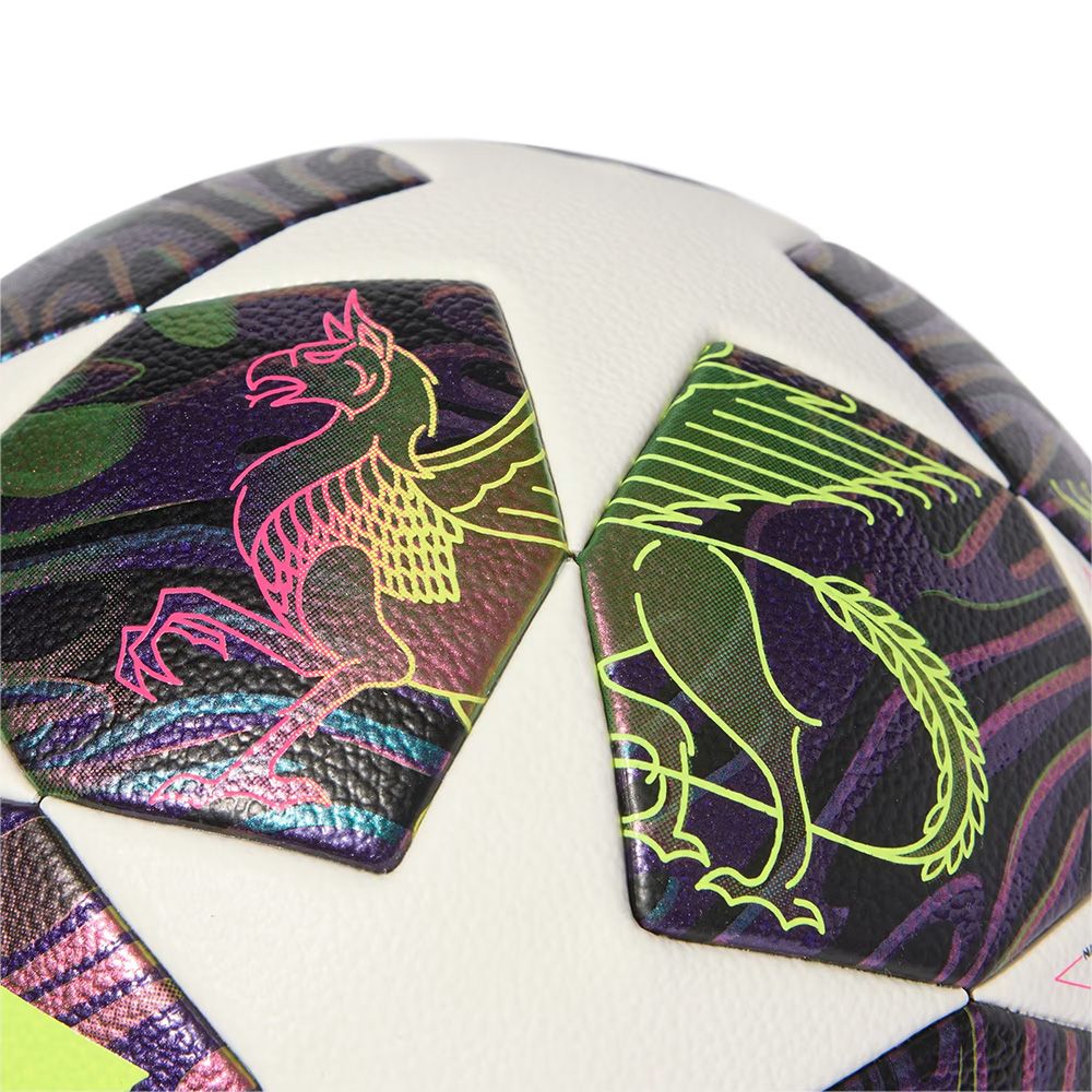 Мяч футб. ADIDAS UCL Competition JX9096, р.4, 32п, ПУ, термосшивка, бело-фиолетовый
