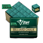 Мел Startbilliards 5 звезд зеленый (72шт)